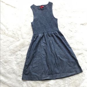 Urban Outfitters Hawks Denim smocked dress
